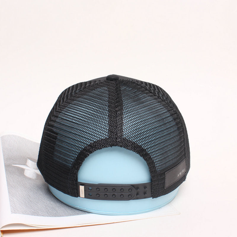 AMIRI star-patch panelled trucker cap AMIRI