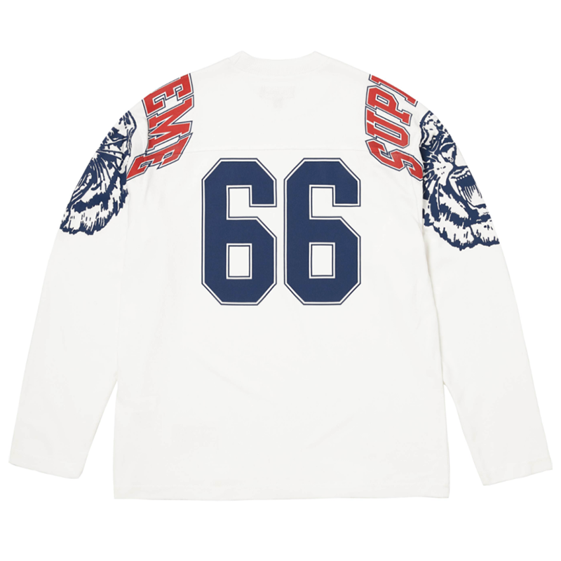 Supreme 25FW Mascot Football Top Long Sleeve Tee