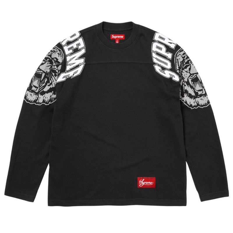 Supreme 25FW Mascot Football Top Long Sleeve Tee
