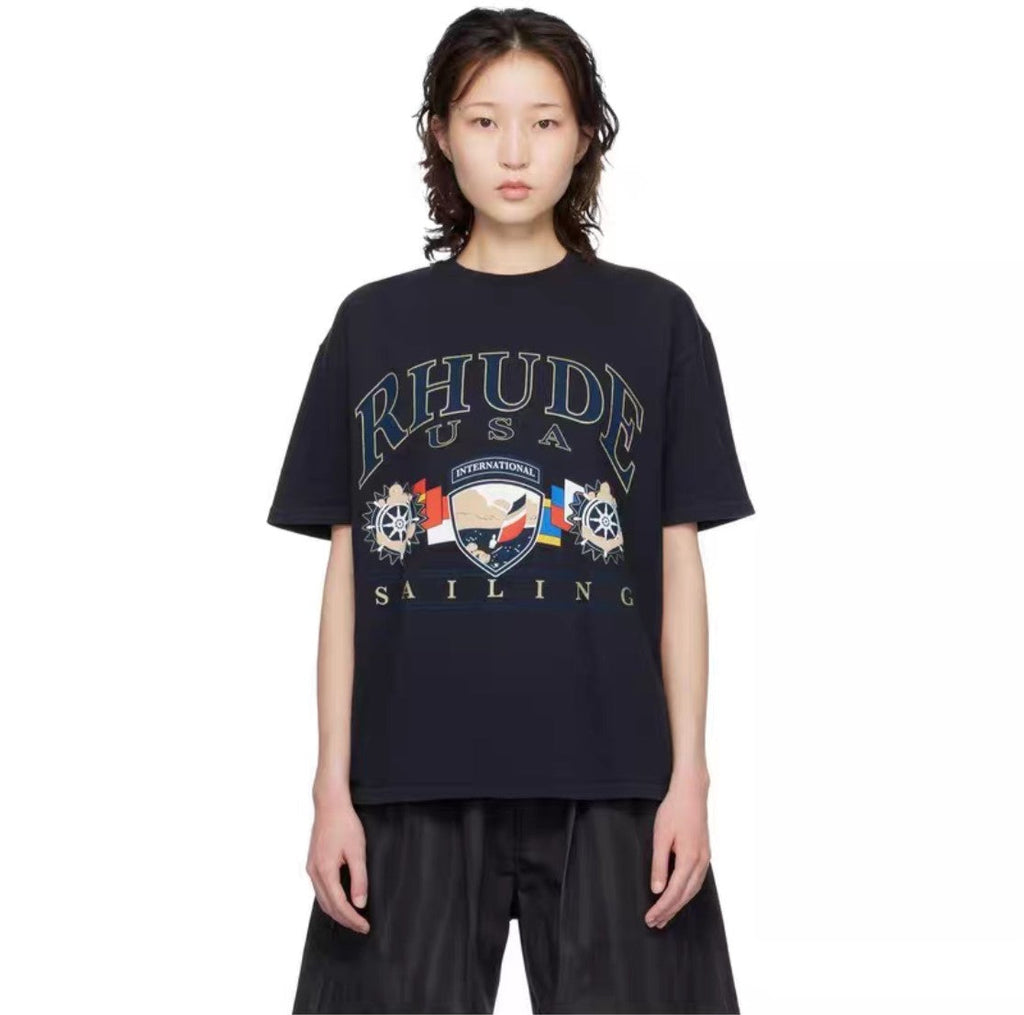 RHUDE Usa Sailing Icon Tee