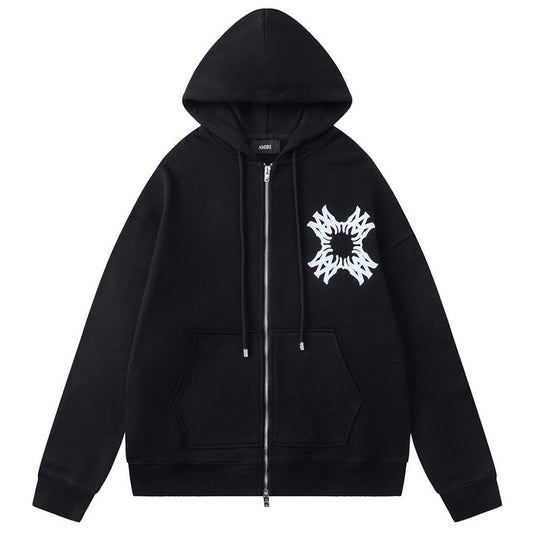 AMIRI Logo Print Hooded Jacket