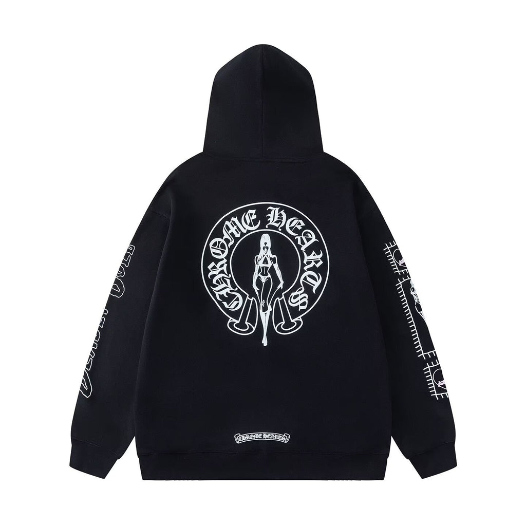 Chrome Hearts Zip Up Hoodie