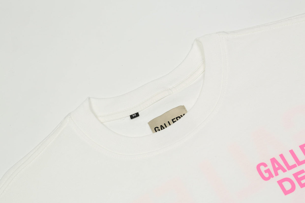 Gallery Dept Pink printed T-shirt